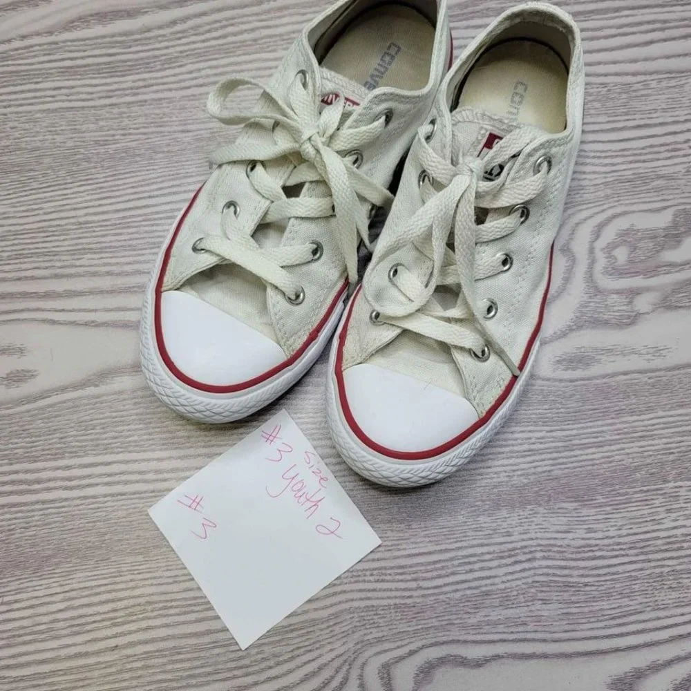 White Converse